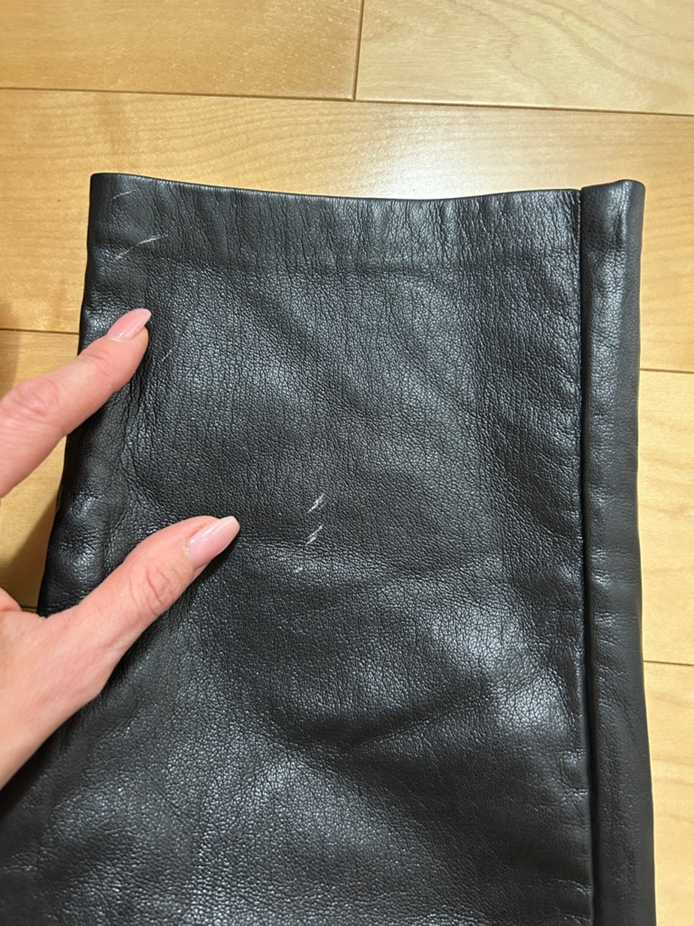 Wilfred Faux Leather Skinny Pants – Size 0 - Picture 7 of 8